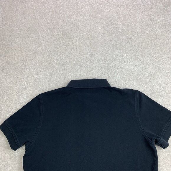 UNTUCKIT Polo Shirt Men's Size Medium Black Short Sleeve Cotton Collared Preppy - Picture 7 of 12